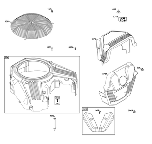 Part Location Diagram of 847397 Briggs and Stratton Cover-oil cooler